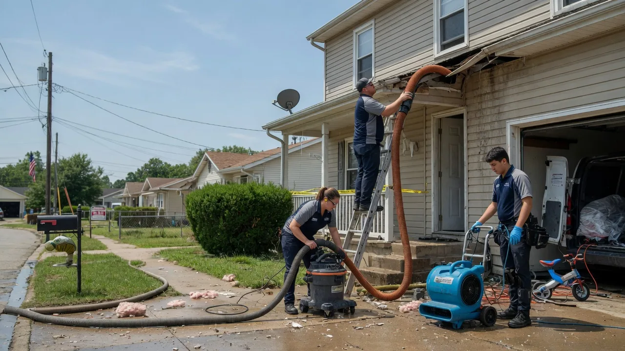 Water Damage Restoration in Doylestown, WI near me